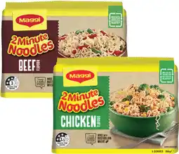 Coles Maggi Instant Noodles 345g-380g offer