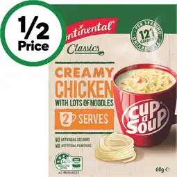 Woolworths Continental Cup A Soup offer