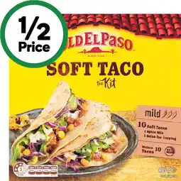 Woolworths Old El Paso Standard Kits offer