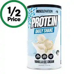 Woolworths Muscle Nation Protein Shake or Protein Water 300-400g offer