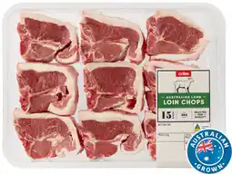 Coles Coles Australian Lamb Loin Chops offer