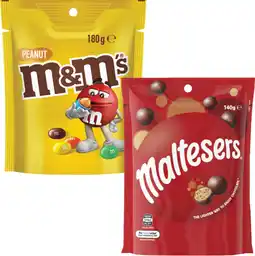 Coles M&M's, Maltesers or Pods 120g-180g offer