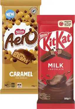 Coles Nestlé Block Chocolate-180g offer