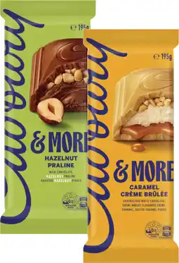 Coles Cadbury & More Block Chocolate offer