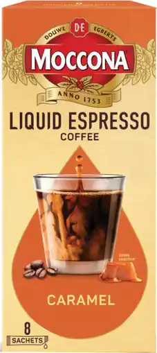 Coles Moccona Liquid Espresso Coffee Sachets offer