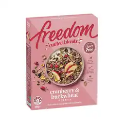 Woolworths Freedom Crafted Blends Cereals – From the Health Food Aisle offer