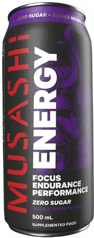 Coles Musashi Energy Drink offer