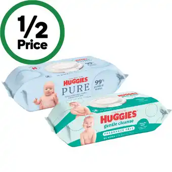 Woolworths Huggies Baby Wipes-80 offer