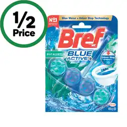 Woolworths Bref Active Toilet Rim Block 50g or Toilet Gel 700ml offer