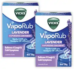 Coles Vicks VapoRub Lavender Ointment offer