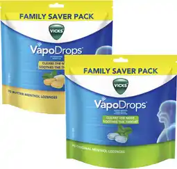 Coles Vicks VapoDrops Lozenges offer