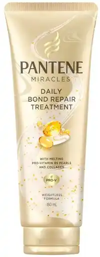 Coles Pantene Miracles Daily Bond Repair Treatment offer