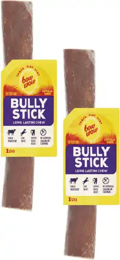 Coles Bow Wow Bully Stick Dog Treat offer