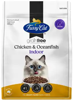 Coles Fussy Cat Grainfree Dry Cat Food offer