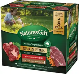 Coles Nature's Gift Grain Free Dog Food offer