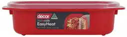 Coles Décor Microsafe Easy Heat Container offer