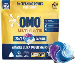 Coles Omo Ultimate 3 in 1 Laundry Capsules offer