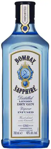 Coles Bombay Sapphire Gin offer