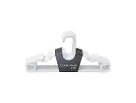 Officeworks Keji Plastic Coat Hangers 10 Pack offer