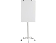 Officeworks J.Burrows Mobile Flip Chart Glass Board 700 x 1000mm offer