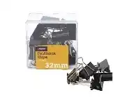Officeworks J.Burrows 32mm Foldback Clips 20 Pack offer