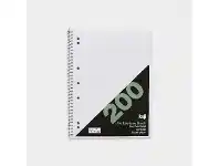 Officeworks Keji A4 Spiral PP Lecture Book 200 Page offer