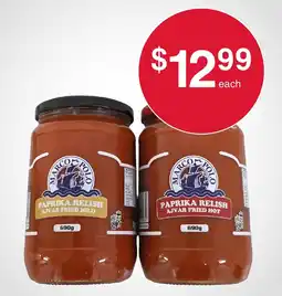 Australian Butchers Store Marco Polo Paprika Relish offer