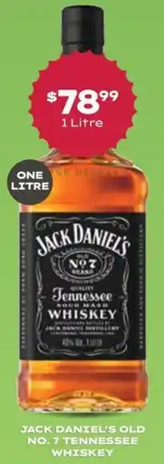 Thirsty Camel Jack Daniel's Old No. 7 Tennessee Whiskey offer