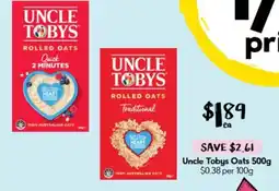 Drakes Uncle Tobys Rolled Oats offer