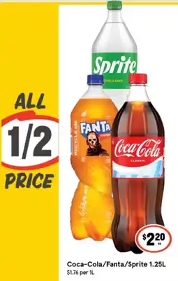 IGA Xpress Coca-Cola/Fanta/Sprite offer