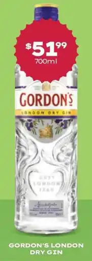Thirsty Camel Gordon's London Dry Gin offer