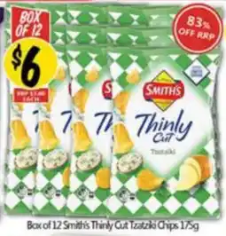 NQR Smith's Thinly Cut Tzatziki offer