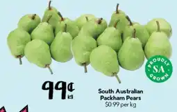 Drakes South Australian Packham Pears offer