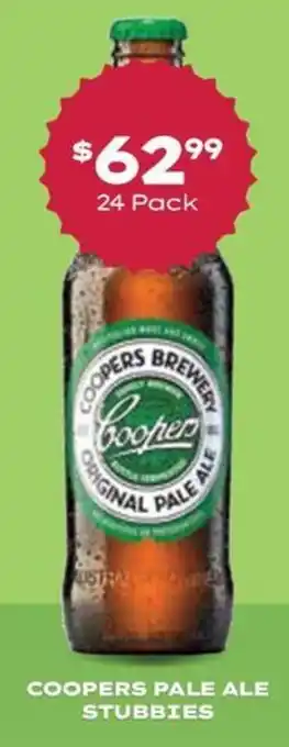 Coopers Pale Ale Stubbies