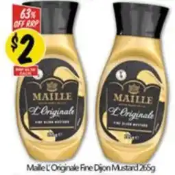 NQR Maille L'Originale Fine Dijon Mustard offer