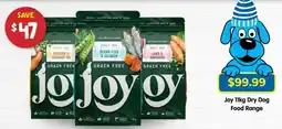PetO Joy 11kg Dry Dog Food Range offer