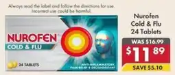 Pharmacy4Less Nurofen Cold & Flu offer
