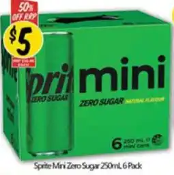 NQR Sprite Mini Zero Sugar offer