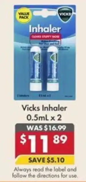 Vicks Inhaler