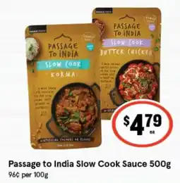 IGA Xpress Passage to India Slow Cook Sauce offer