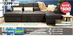 ComfortStyle Furniture & Bedding Tyson Lounge offer