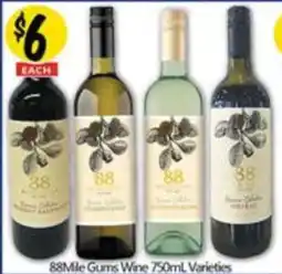 NQR 88Mile Gums Wine Varieties offer
