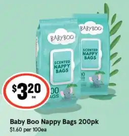IGA Xpress Baby Boo Nappy Bags offer