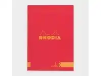 Officeworks Rhodia No. 16 Premium Lined Notepad Red offer