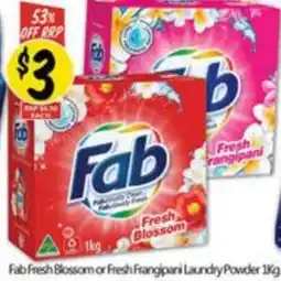 NQR Fab Fresh Blossom Laundry Powder offer