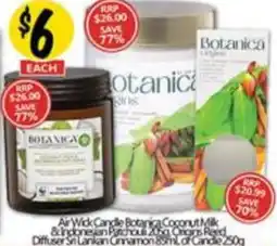 NQR Botanica Air Wick Candle Coconut Milk & Indonesian Patchouli offer
