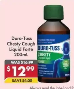 Pharmacy4Less Duro-Tuss Chesty Cough Liquid Forte offer