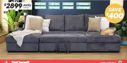 ComfortStyle Furniture & Bedding Jonty Lounge offer