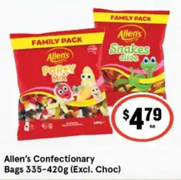 IGA Xpress Allen's Confectionary Bags offer