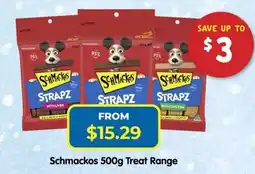 PetO Schmackos Strapz offer